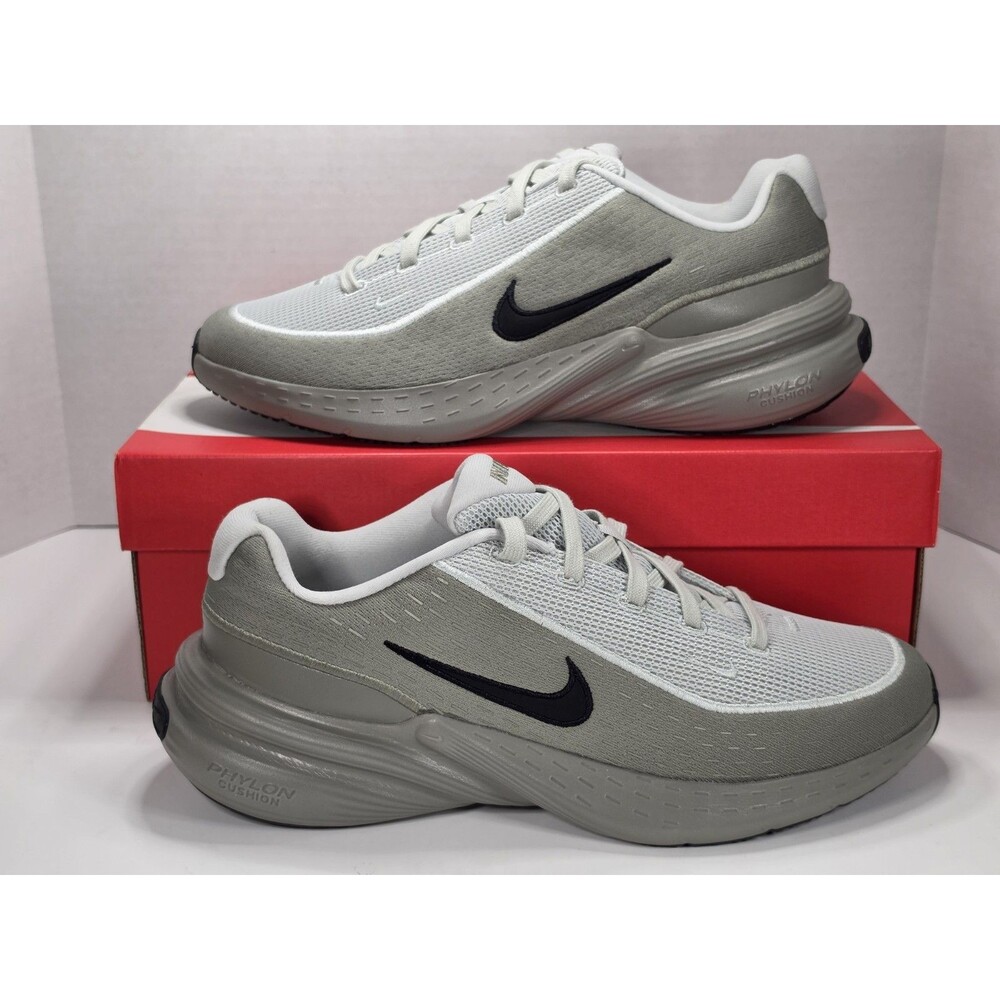 Nike Shoes Uplift SC Running Lace Up IB2765-007 Silver Army Green Size 9 Mens
